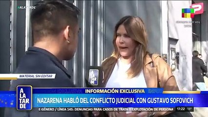 La furia de Nazarena Vélez con Gustavo Sofovich ante la posibilidad de ser declarada en rebeldía