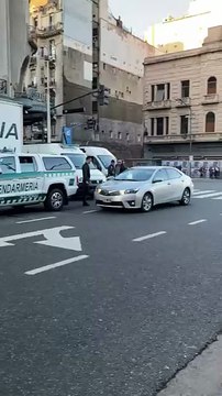 El desmedido despliegue policial en la marcha de jubilados en Congreso