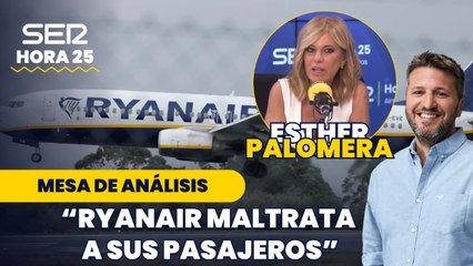 Palomera sobre Ryanair