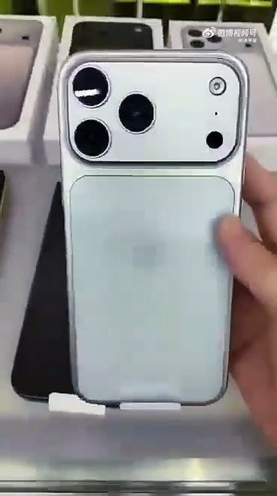 iPhone 17 Pro Max filtrado en video