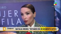Natalia Oreiro manifestó su respaldo al cine nacional
