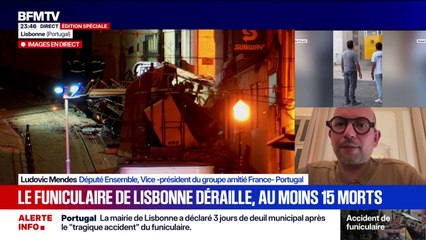 Accident au Portugal: "Quand on va à Lisbonne, le funiculaire est un passage obligatoire", indique Ludovic Mendes, député Ensemble et vice-président du groupe amitié France-Portugal