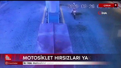 Çorum ve Yozgat'ta motosiklet çalan şüpheliler yakalandı