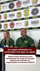 Chefes de esquema criminoso com construtoras são cariocas, revela o Gaeco