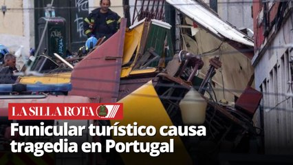 Tragedia en Lisboa: descarrila el funicular da Glória y deja 3 fallecidos