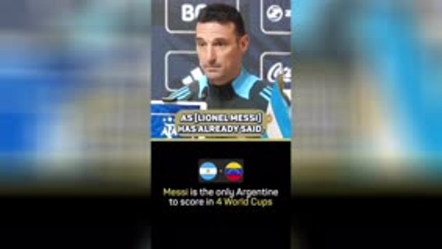 'EMOTIONAL' - Scaloni on Messi's potential final match in Argentina
