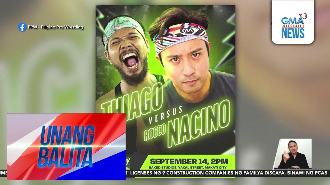 Rocco Nacino, sasabak sa professional wrestling...