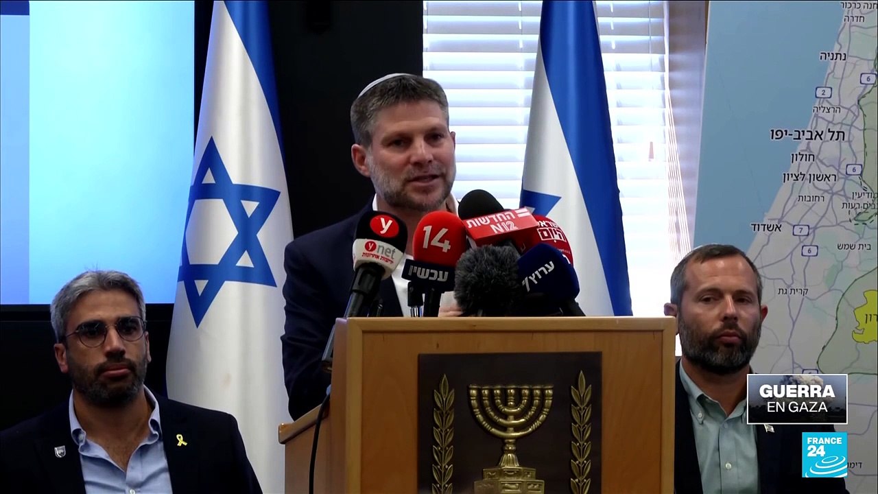 Israel: Smotrich pide anexión de Cisjordania ocupada y "mayoría judía" en el territorio