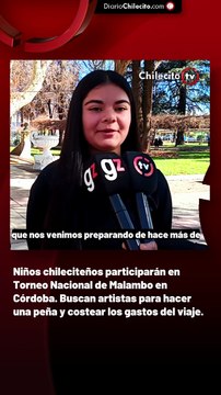 Niños chileciteños participarán en Torneo Nacional de Malambo en Córdoba. Buscan artistas para hacer una peña y costear los gastos del viaje.