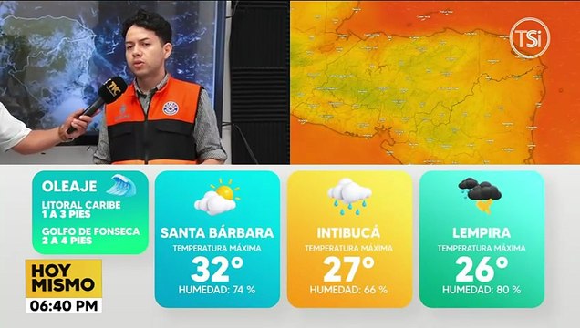 Cenaos pronostica temperaturas estables y cálidas para la mayor parte del país