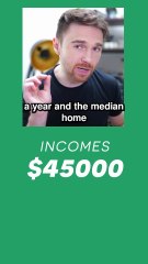 Why Homes Are Growing Faster Than Incomes #shorts