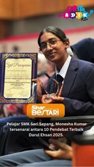 Monesha banggakan SMK Seri Sepang