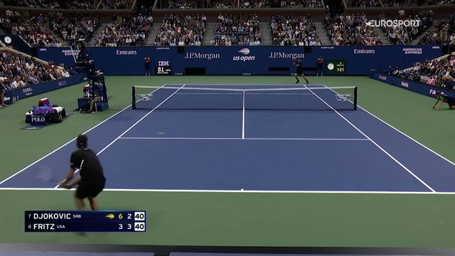 US OPEN 2025 - IMMORTEL ! Novak Djokovic surpasse encore Taylor Fritz et peut rêver d'un 25e titre record