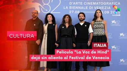 Película "La Voz de Hind" CULTURA EDICIÓN CENTRAL 03-09 -2025