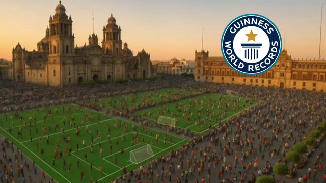 CDMX busca romper récord Guinness para 2026 con la clase masiva de futbol más grande del mundo