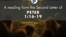 2 Peter 1:16-19 #2Peter116_19 #EyewitnessesOfHisMajesty #PropheticWord #2Peter #Transfiguration