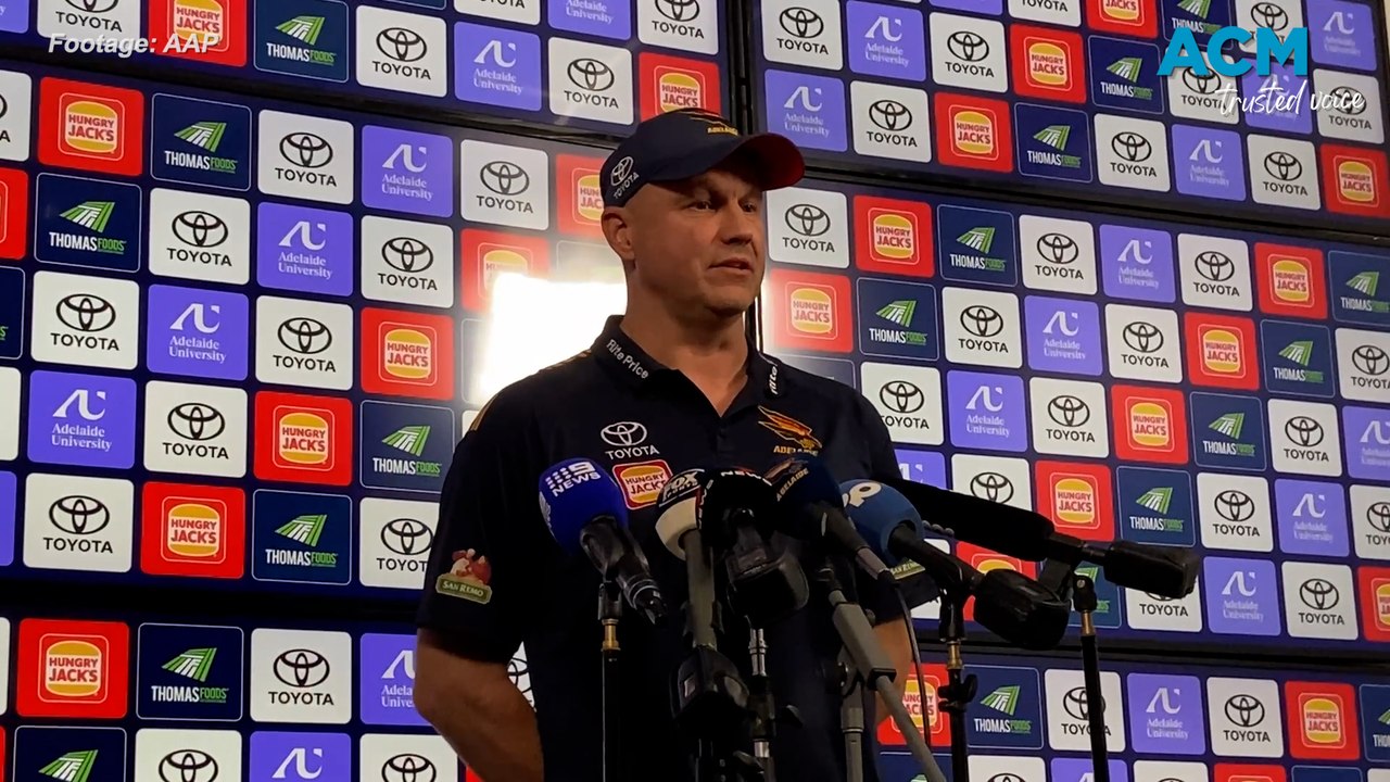 Adelaide Crows coach speaks ahead of the qualifying final against Collingwood