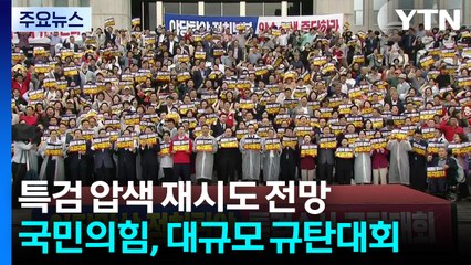 민주, '더 센 특검법' 오늘 법사위 처리...국힘, 대규모 규탄대회 / YTN
