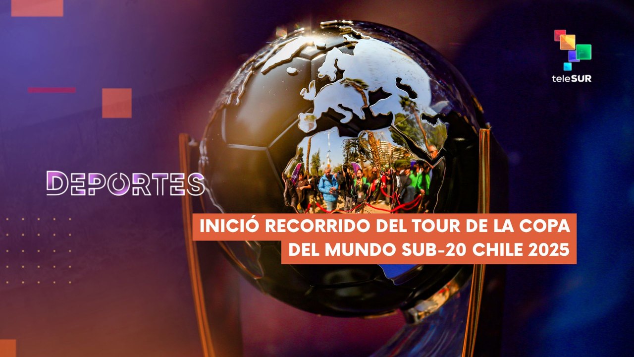Trofeo del Mundial de Fútbol Sub-20 Chile 2025 DEPORTES TE LO CUENTO 03-09-2025