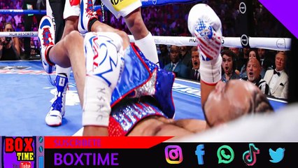 PRIMER CARA A CARA ENTRE SEBASTIAN FUNDORA VS KEITH THURMAN Y COESTELARES