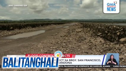 Flood control project sa Brgy. San Francisco, hindi tinapos at inabandona | Balitanghali