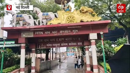 दिल्ली पर बाढ़ृ-बारिश का संकट, राहत कैंपों तक घुसा पानी, अलीपुर के पास सड़क धंसने से एक ऑटो ड्राइवर घायल