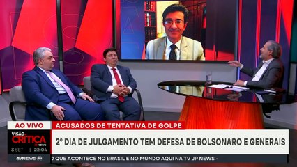 SEGUNDO DIA DE JULGAMENTO DO 8 DE JANEIRO E DEFESA DE BOLSONARO | VISÃO CRÍTICA - 03/09/2025