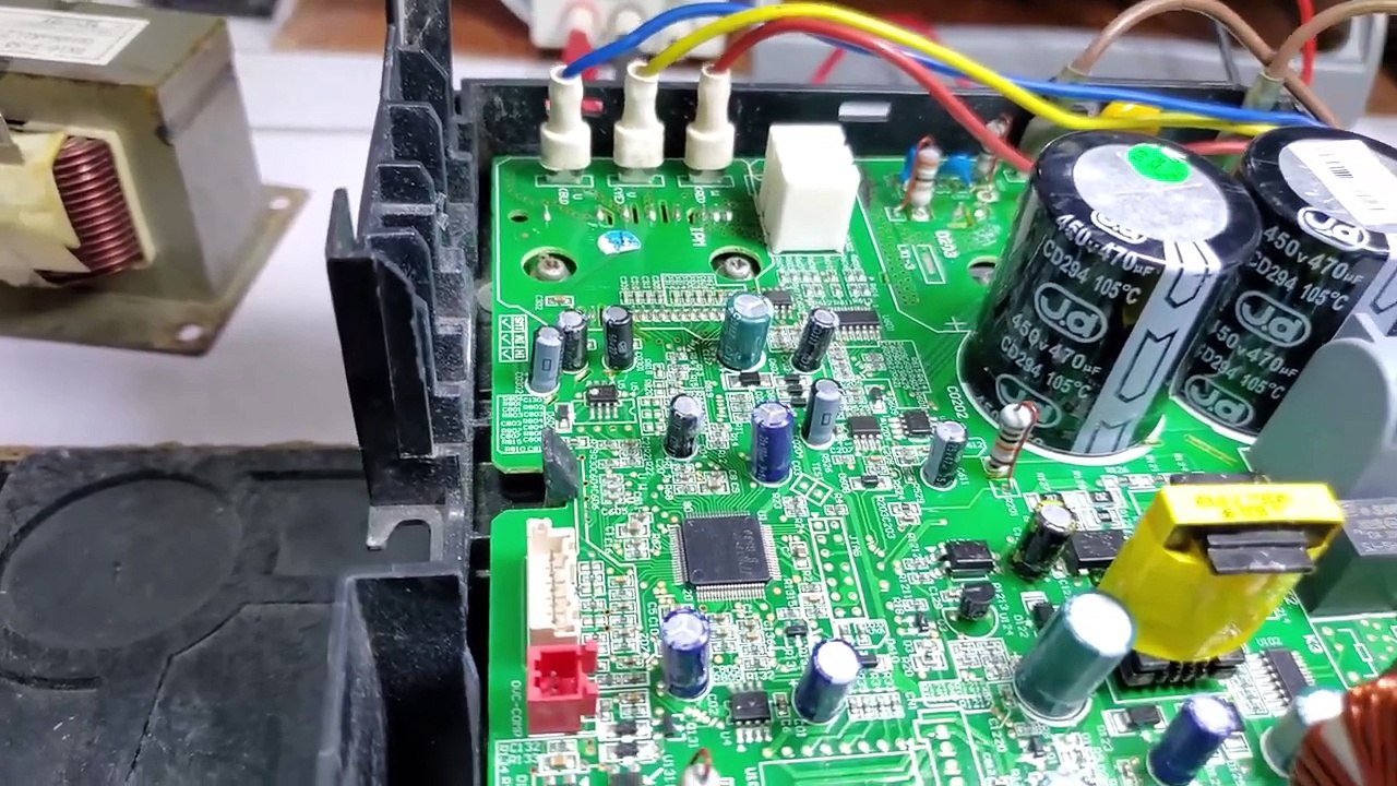 Gree DC inverter AC  EE F4 error code AC PCB #411