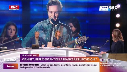 Le bonus RMC : Vianney, représentant de la France à l'Eurovision ? - 04/09