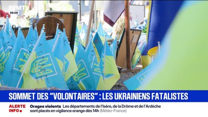 Réunion de la "coalition des volontaires": les Ukrainiens fatalistes