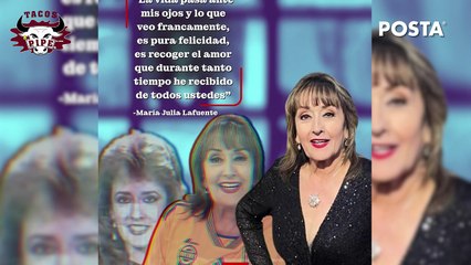 Ernesto Chavana elogia la trayectoria de María Julia Lafuente en Canal 6