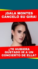 Gala Montes cancela su gira por polémica entrevista de su mamá con Adrián Marcelo
