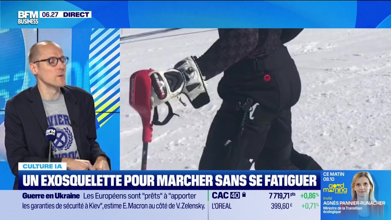 Culture IA : Un exosquelette pour marcher sans se fatiguer, par Anthony Morel - 04/09