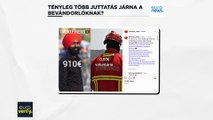 Több juttatást kapnának a bevándorlók, mint a tűzoltók Portugáliában? Nem.
