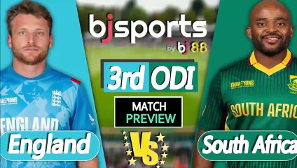 South Africa vs England | SA vs ENG 3rd ODI Match Preview |