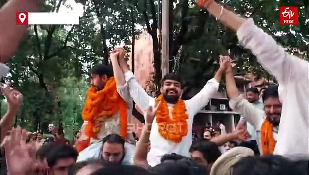 PU छात्र संघ चुनाव में ABVP की धमाकेदार जीत, गौरव वीर सोहल बने अध्यक्ष, तीसरे स्थान पर रही NSUI