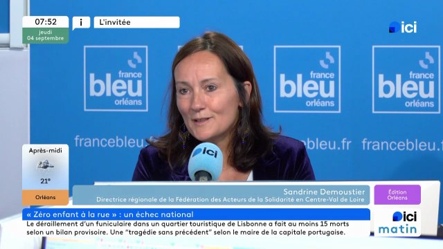 L'invité d'ici Matin, ici Orléans : Sandrine Demoustier