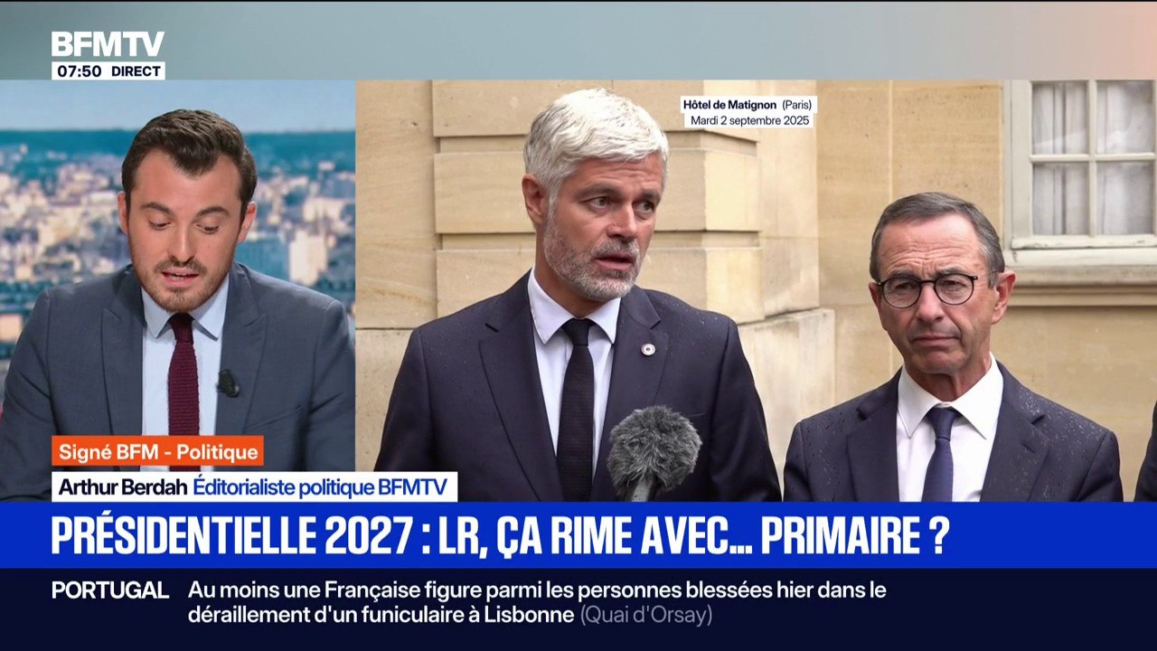 Signé BFM - Présidentielle 2027: Laurent Wauquiez "est en train de prouver qu'il n'a pas dit son dernier mot"