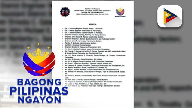 Panayam kay Bureau of Immigration Spokesperson Dana Sandoval ukol sa Immigration Lookout Bulletin Order laban sa mga DPWH official at contractors