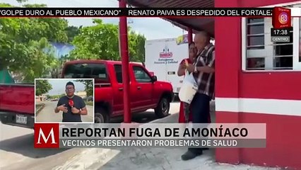 Reportan presunta fuga de amoníaco en dos municipios de Veracruz