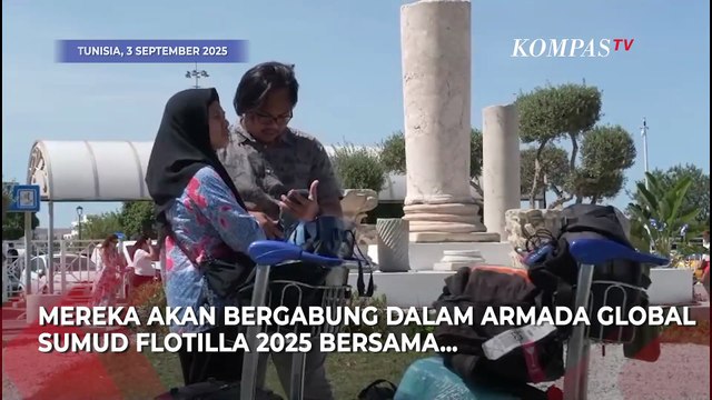Solidaritas untuk Palestina, Relawan RI Tiba di Tunisia Ikut Misi Global Sumud Flotilla ke Gaza