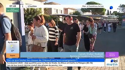 Carole Drucker-Godard rectrice de l'académie de Montpellier