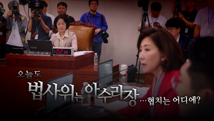 [영상] 오늘도 법사위는 '아수라장'...협치는 어디에? / YTN