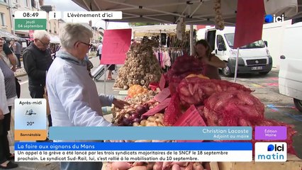 La foire aux oignons du Mans
