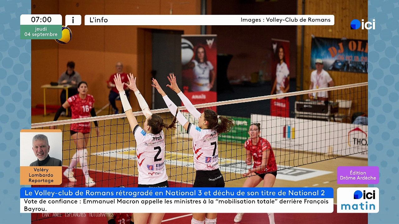 04/09/2025 - ici matin par ici Drôme Ardèche en vidéo