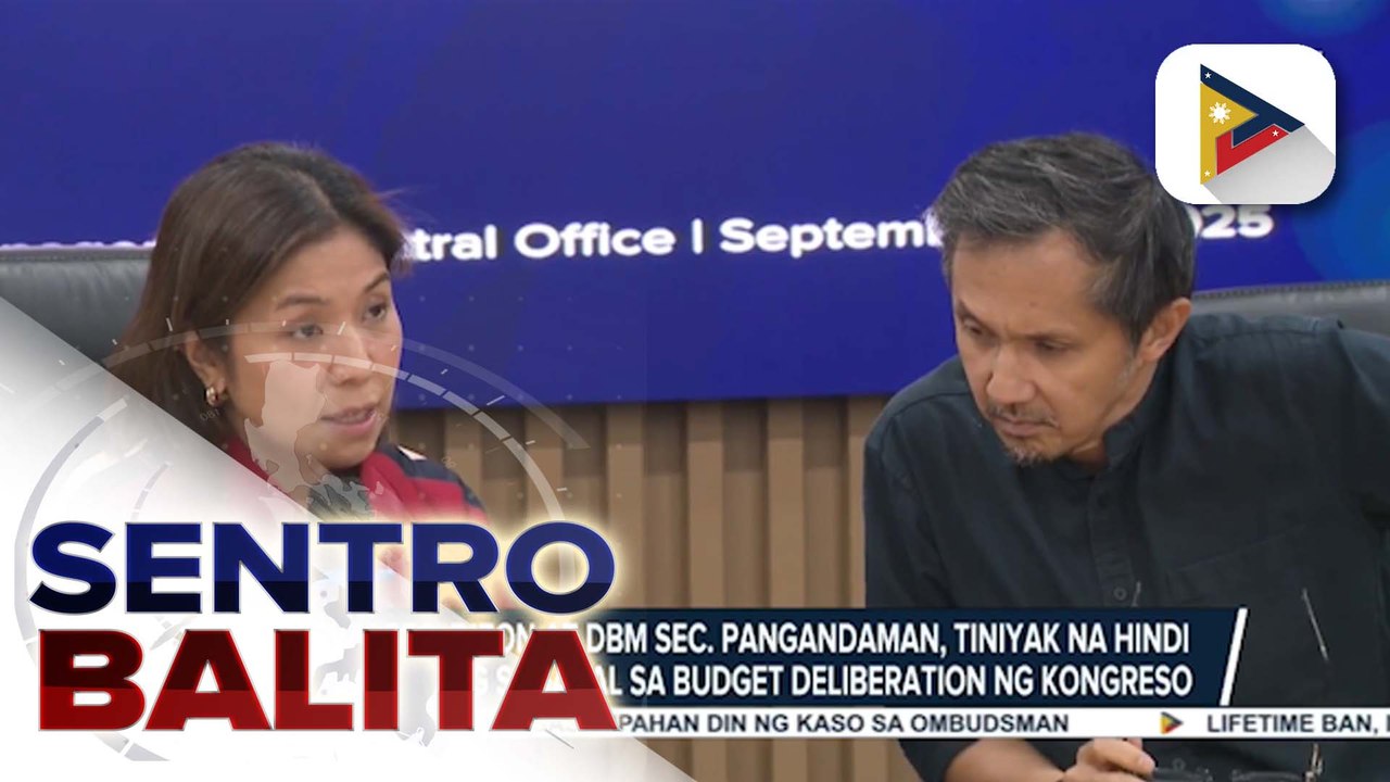 Malalimang review sa proposed budget ng DPWH, tatapusin sa loob ng 2 linggo ayon sa DPWH at DBM  | ulat ni Noel Talacay