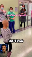 Emotional Moment: Brave Girl Finishes Cancer Treatment