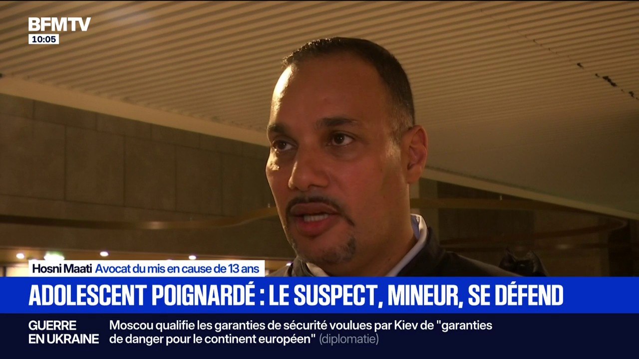 Adolescent poignardé près de Lyon: l'avocat du suspect estime que son client "s'est retrouvé pris au piège"
