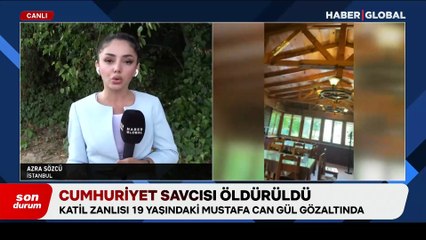 İstanbul'da Cumhuriyet Savcısını katleden 19 yaşındaki cani ile ilgili korkunç detay! Savcı katiliyle aynı karede