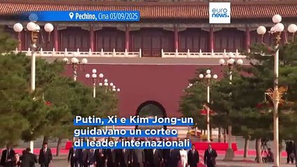 Catturati da un microfono aperto Putin e Xi discutono di immortalità